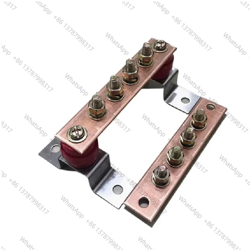 1PCS 3X30X150mm Copper busbar cabinet grounding equipotential terminal board machine room tin plated connector
