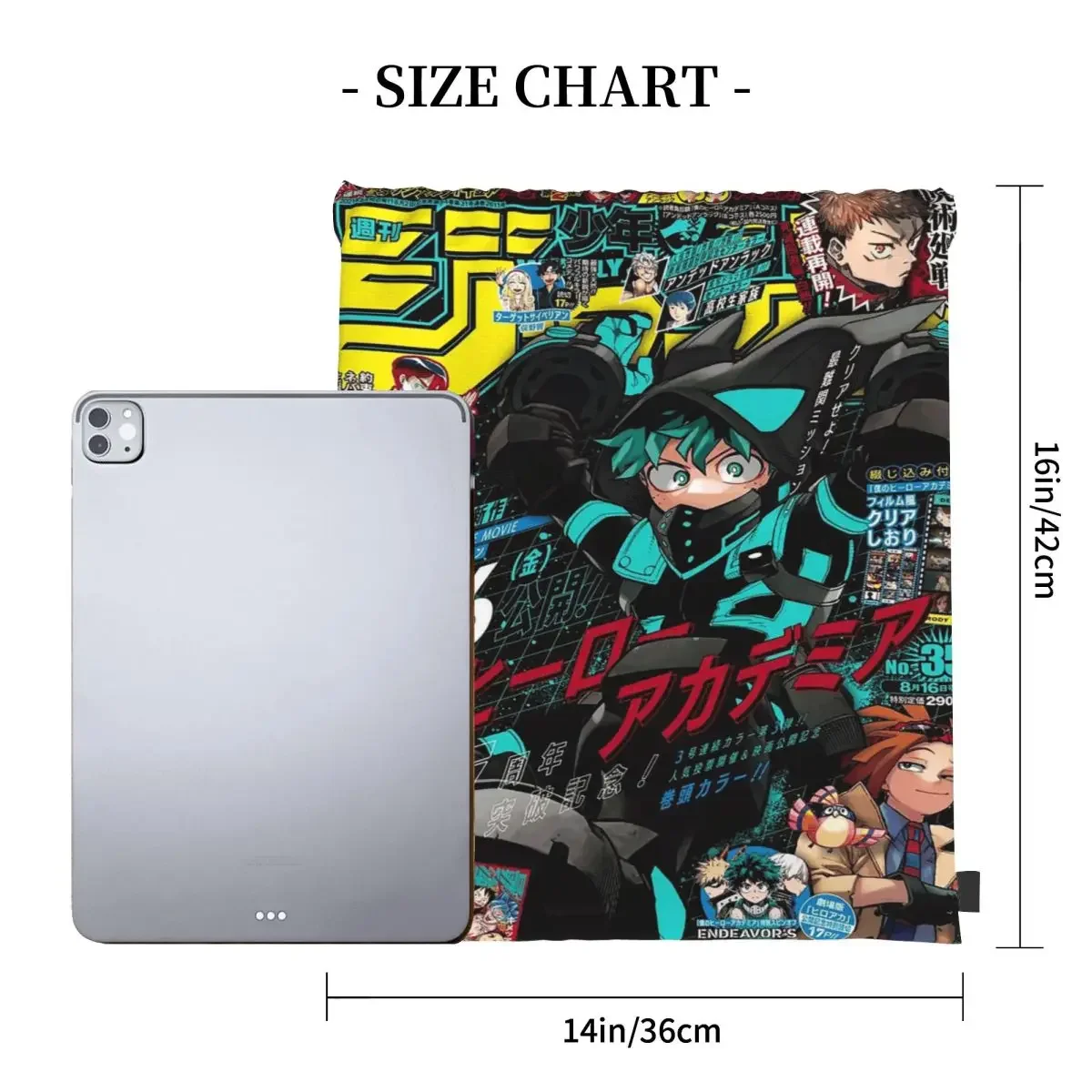 حقائب ظهر My Hero Academia حقائب ظهر عصرية محمولة برباط حقيبة رياضية حقائب كتب للسفر والمدرسة