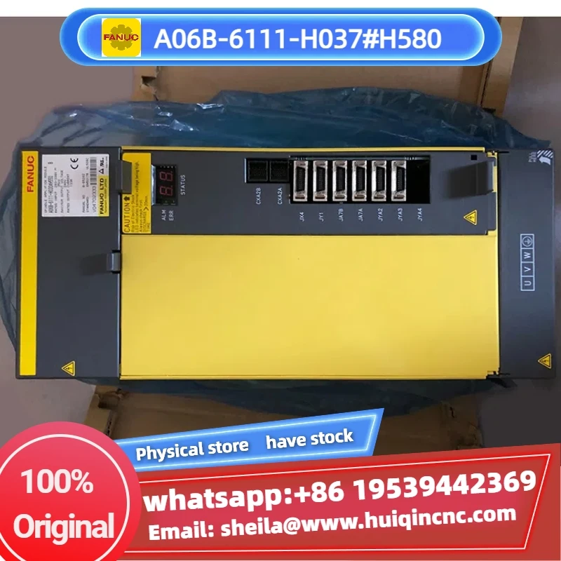 

A06B-6111-H037-H580 A06B-6111-H037/6151-H022/H026/H030 Original brand new Fanuc driver new in-stock inventory