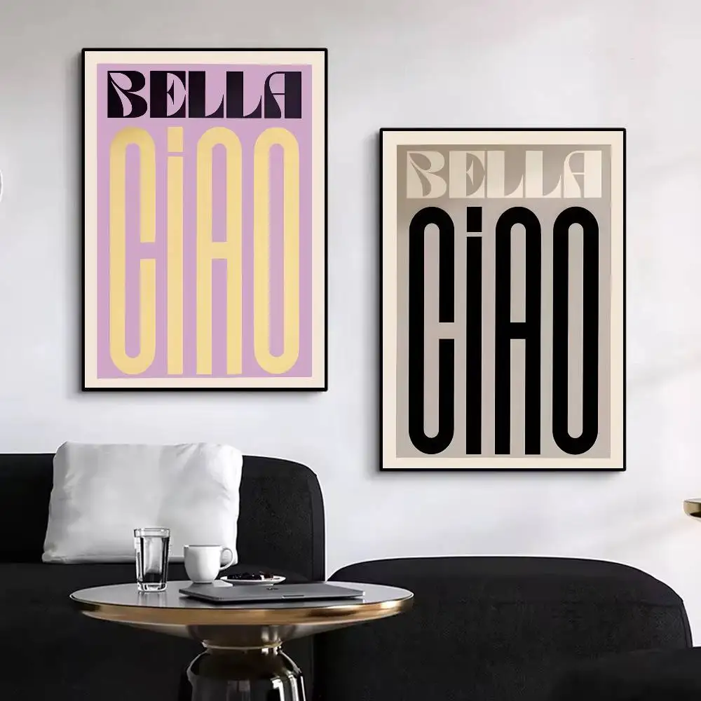 ملصق مستوحى من كلمات الموسيقى، ملصق فني ذاتي اللصق مقاوم للماء، ديكور جدران غرفة القهوة والبار #3