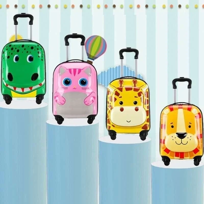 naughty-youth-18-inch-cartoon-cute-climbing-chassis-luggage-casual-unisex-abs-material-with-tsa-password-lock-single-pull-rod