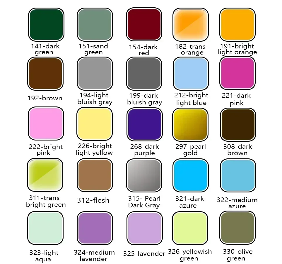 20 قطعة أجزاء MOC 4070 تعديل 1x1 مع كتل بناء المصباح لتقوم بها بنفسك التراص الطوب ألعاب تعليمية للأطفال