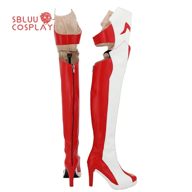 SBluuCosplay FGO Britomart Cosplay Schoenen Op maat gemaakte laarzen Halloweenfeest