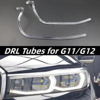Acrylic Tube Headlight DRL Daytime Running Light Strip Angel Eyes For BMW 7 Series G11 G12 2019 2020 2021 2022  Car Accessories