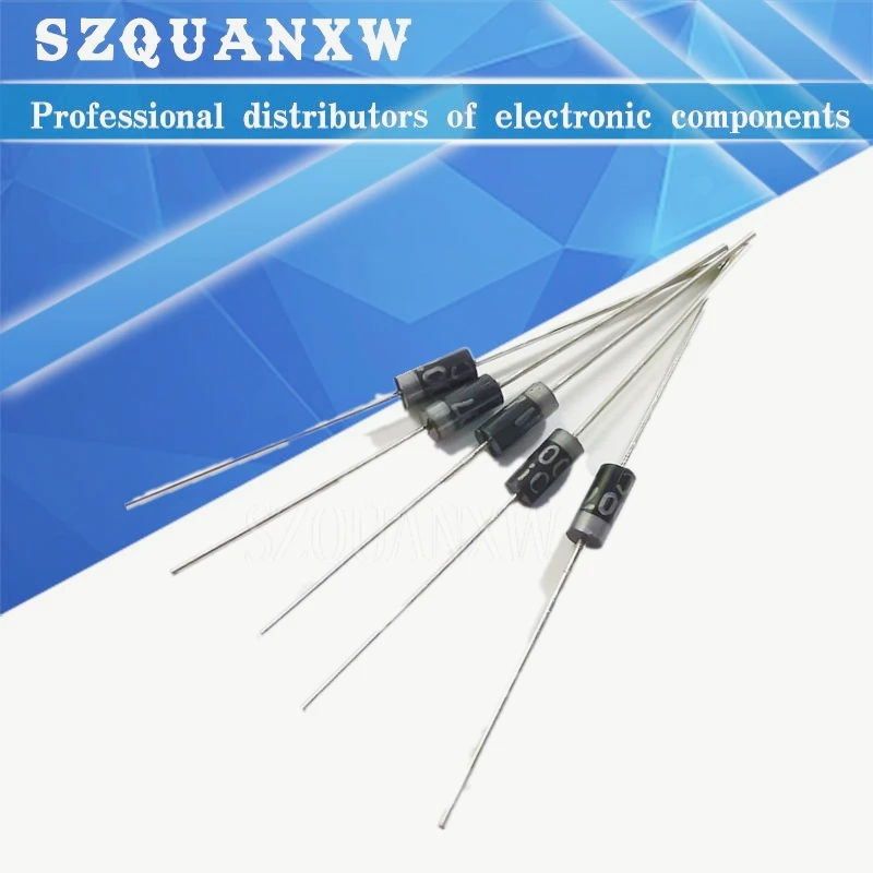 100Pcs Gelijkrichter Diode 1A 1000V Do-41 UF4007