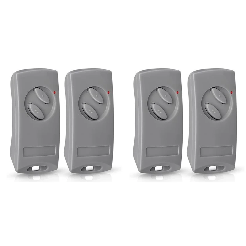 ABJF-4Pack Garage Door Opener Remote Control For Ecostar RSE2-433, RSC2-433, RSZ1-433, Handheld Transmitter 433Mhz