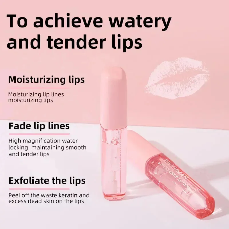 Instant volumisie rende Lippen praller Serum verblassen feine Linie erhöhen Elastizität sexy Glanz feuchtigkeit spendend pflegende Reparatur Lippen pflege öl