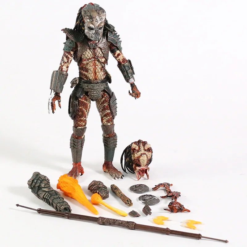 NECA Predator 2 Ultimate Guardian Predator PVC Action Figure Model Collection Gift Toy