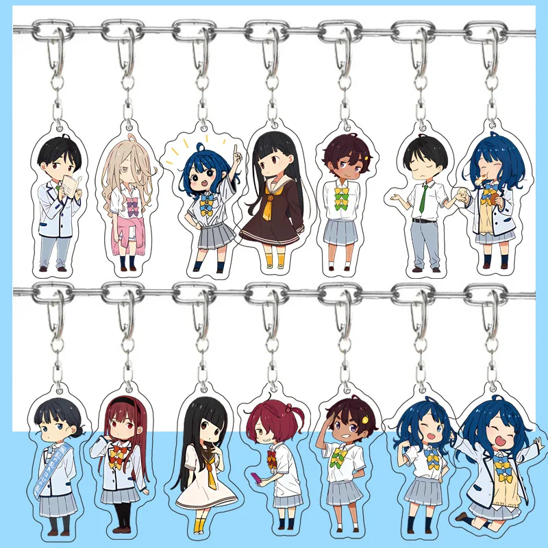 Hot Manga Animation Derivatives Acrylic Key Chain Yanami Anna Yakishio Remon Komari Chika Exquisite Brithday Gift for Friend