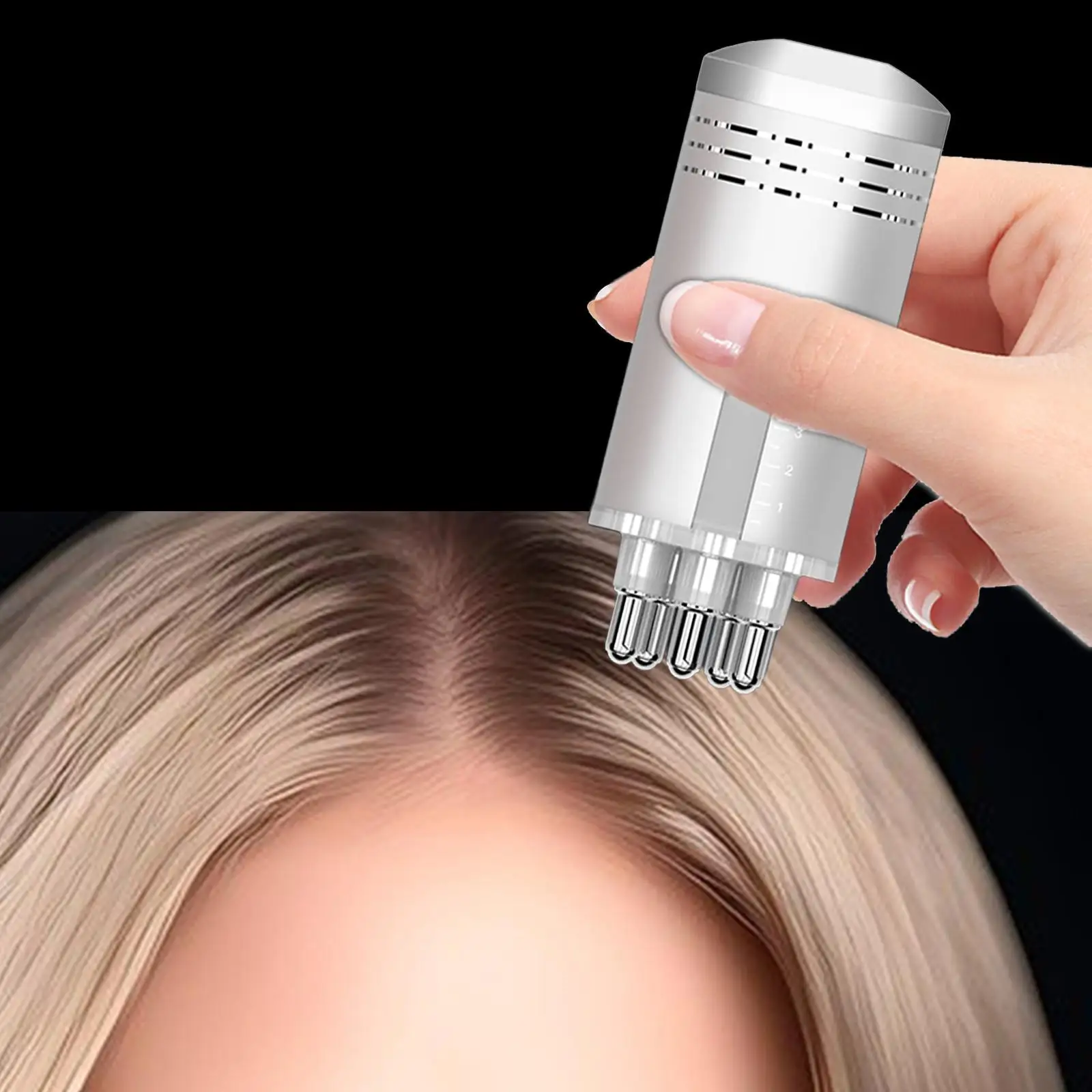 

Scalp Applicator Comb Hair Treatment Head Scalp Serum Applicator Professional