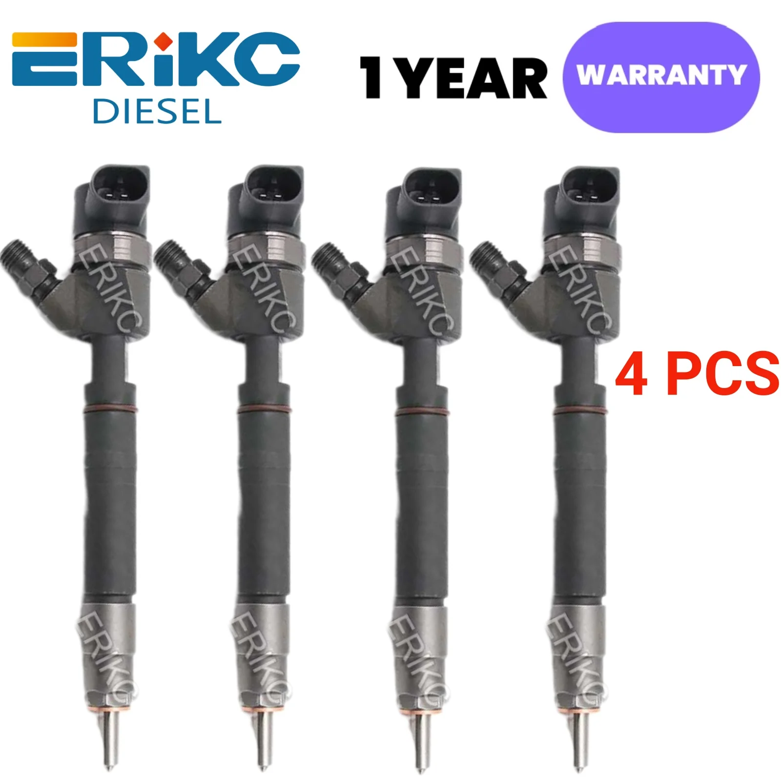 4PCS Injector Diesel 0445110176 A6480700287 Engine Injector A6480700487 0 445 110 176 for Mercedes Benz W203 W211 C E-Class 2.2