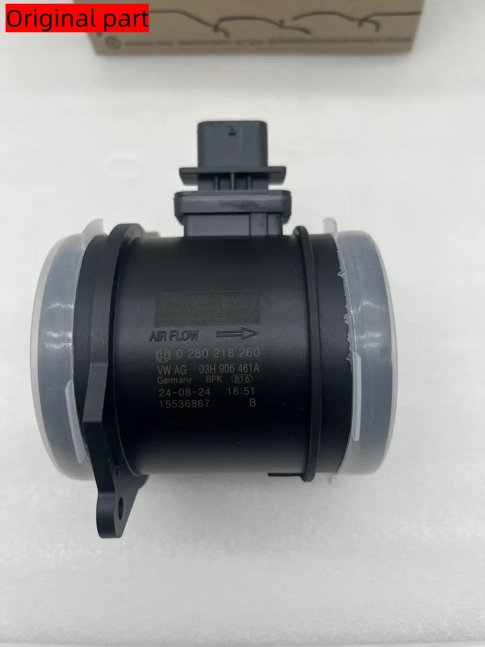 

Сделано в Германии Genunine, новый 0280218260 03H906461A OEM 95860612500 для VW Passat Touareg, датчик массового расхода воздуха