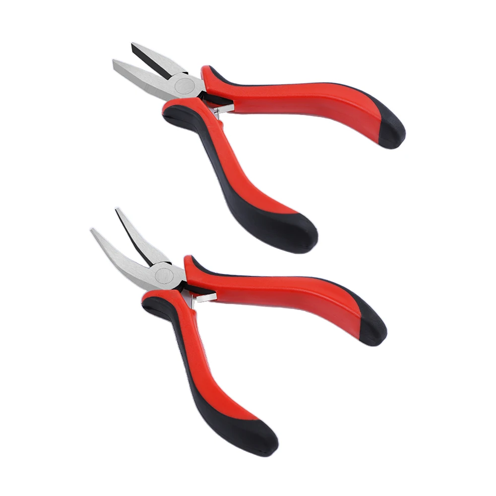 

1PC High-Carbon Steel Fishing Line Plier Bend tip plier Cutting Tool Flat Tongs Clamp Clipper High-quality Durable