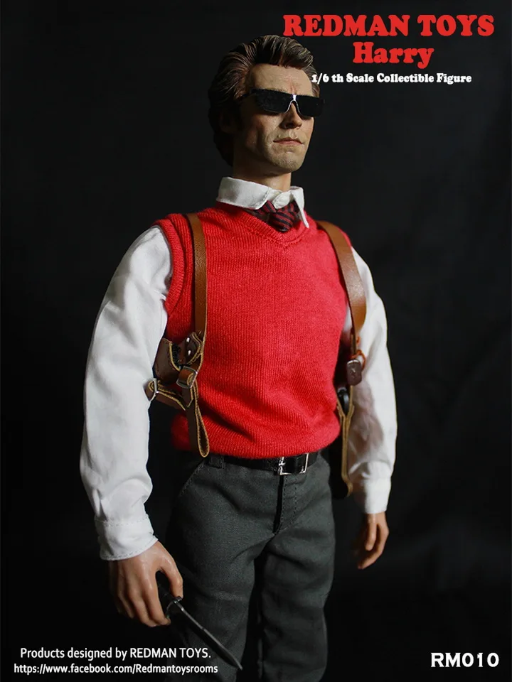 REDMAN TOYS RM010 1/6 Scale Clint Eastwood 1971 Inspector Dirty