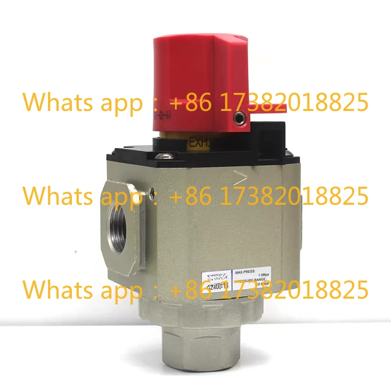 

GZ200-08 Air source safety globe valve GZ300-10 residual pressure relief valve GZ400-15