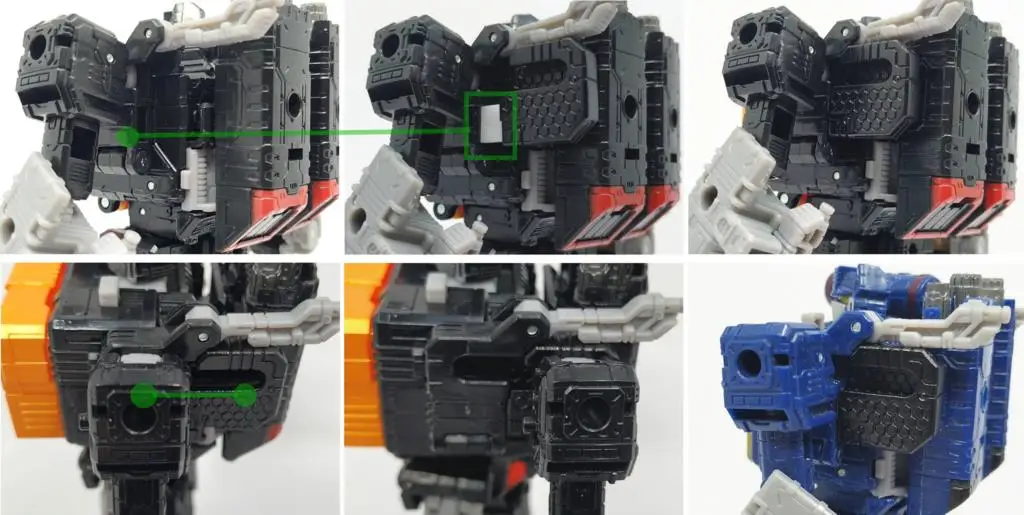 3D DIY Shockwave Lab SL-76 zestaw do aktualizacji do transformacji Siege Soundwave Soundblaster akcesoria do figurek w magazynie