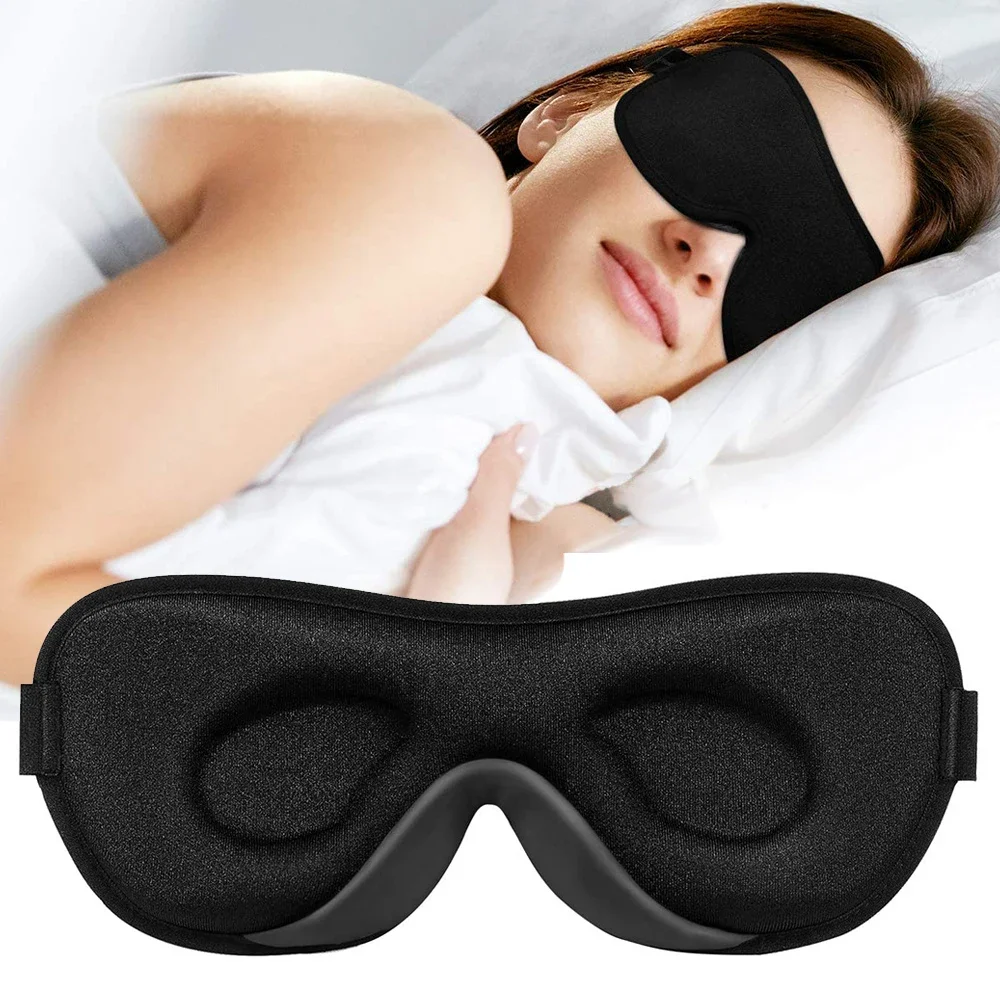 3D Eye Mask for Sleeping Blackout Sleep Mask for Women Men, Night Sleeping Mask for Side Sleepers health  breathable