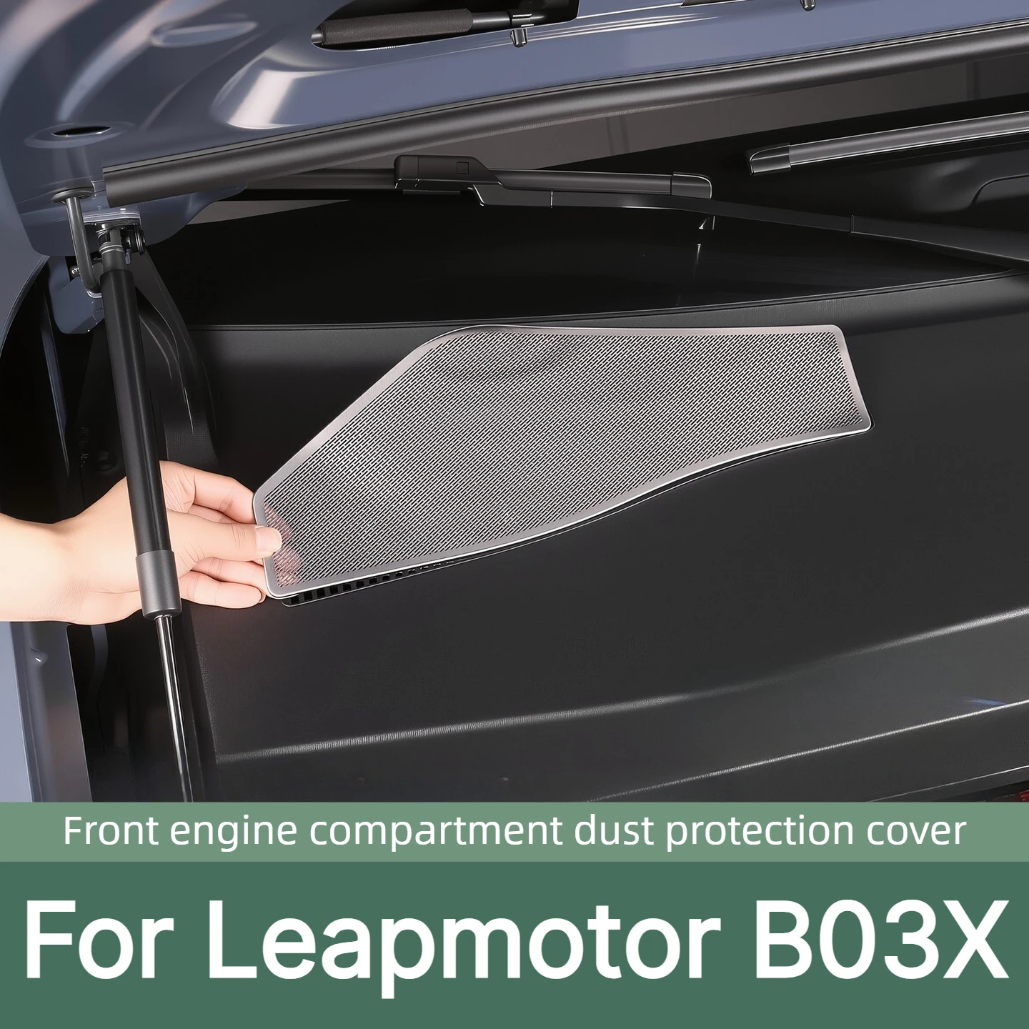 For Leapmotor B03X A10 2026 2027 Engine Compartment Air Inlet Protective Cover Insect Net Air Conditioner Outlet Cover