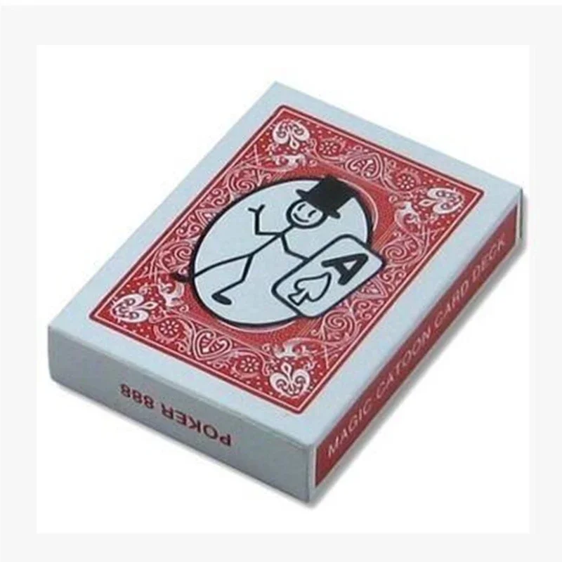 Magic Cartoon Cardtoon Deck Close up Magic Trick Mentalism Magia Magie Magica Magicians Prop Accessory Illusion Gimmick Tutorial