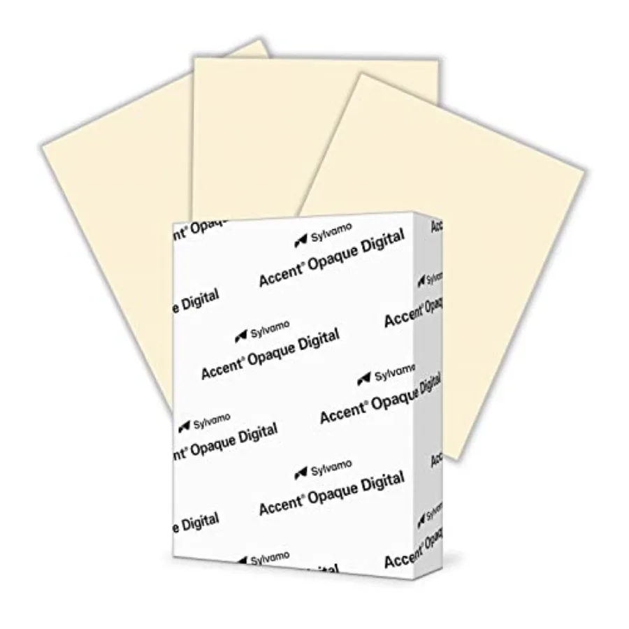 

Непрозрачный цветной. Бумага для принтера x " Cardstock Paper, 26 г/м², 20 листов, премиум-класса, супергладкая, плотная, теплого оттенка, для профессиональной печати чернилами
