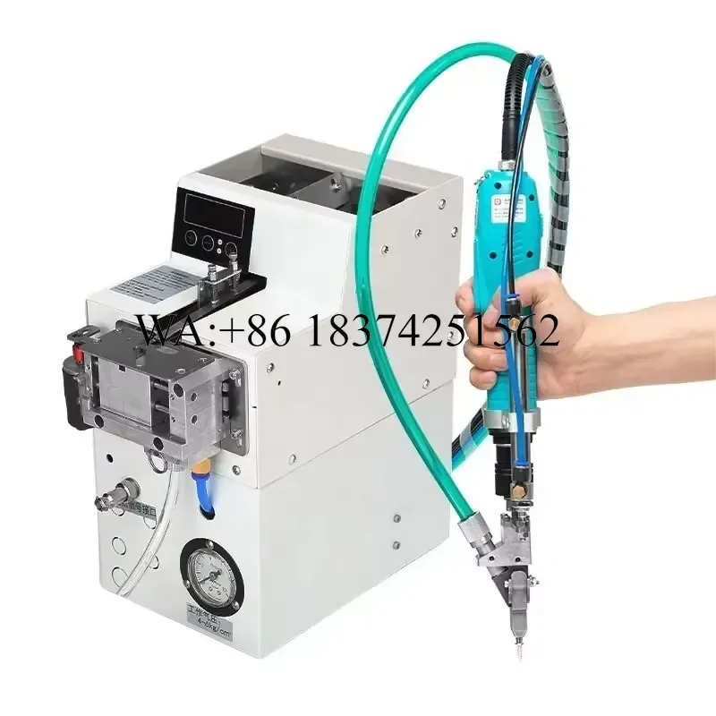 Wmwmnu for Automatic Screw Feeder Air Pneumatic Screwdriver Hand-held Auto Screw Feeding Device 110V 220V