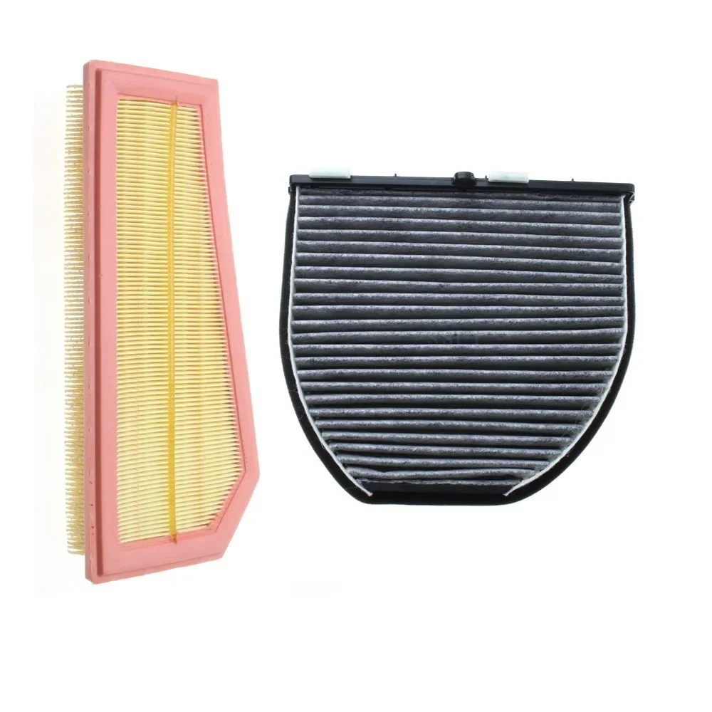 Cabin Filter+Air Filter Set For Mercedes C-CLASS W204 S204 2007-2014 C180CGI C250CGI C204 2011-2019 C180 C250 Model Fiilter Set