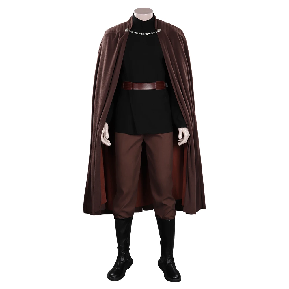 Dooku Cosplay Costume pour homme, Black Everak Movie Battle Space, Jedi Roleplay Outfits, Halloween Carnival Party, Déguisement imbibé