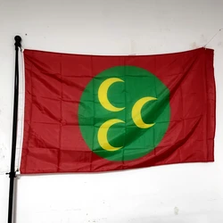 Ottoman Empire Flag for Home or Bedroom Decoration, Banner Tapestry, Outdoor Decor