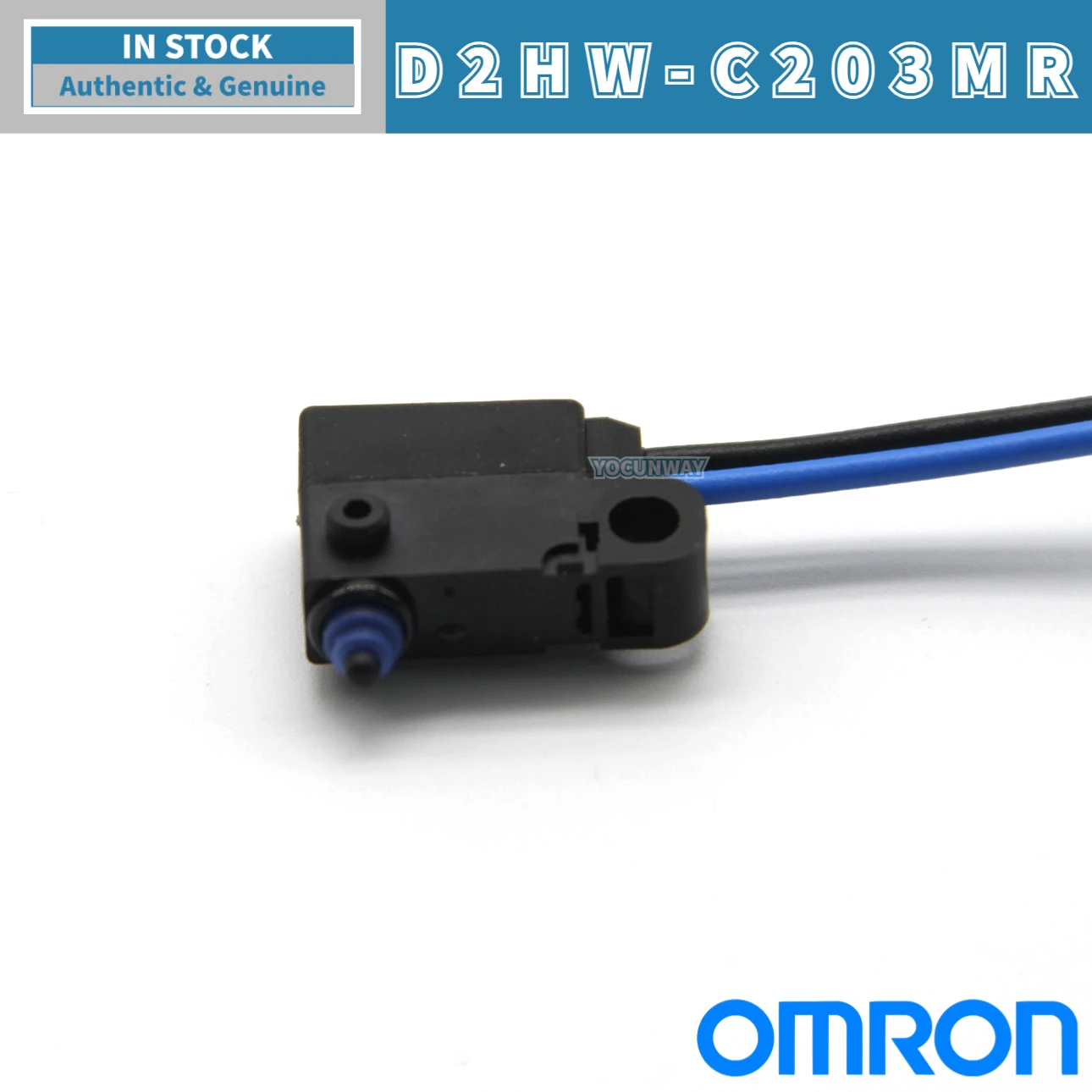 OMRON Waterproof Micro Switch Authentic Original New D2HW-C Series Includes C202MR C203MR C233M C271H EL201H BL201DL BL261H image 3