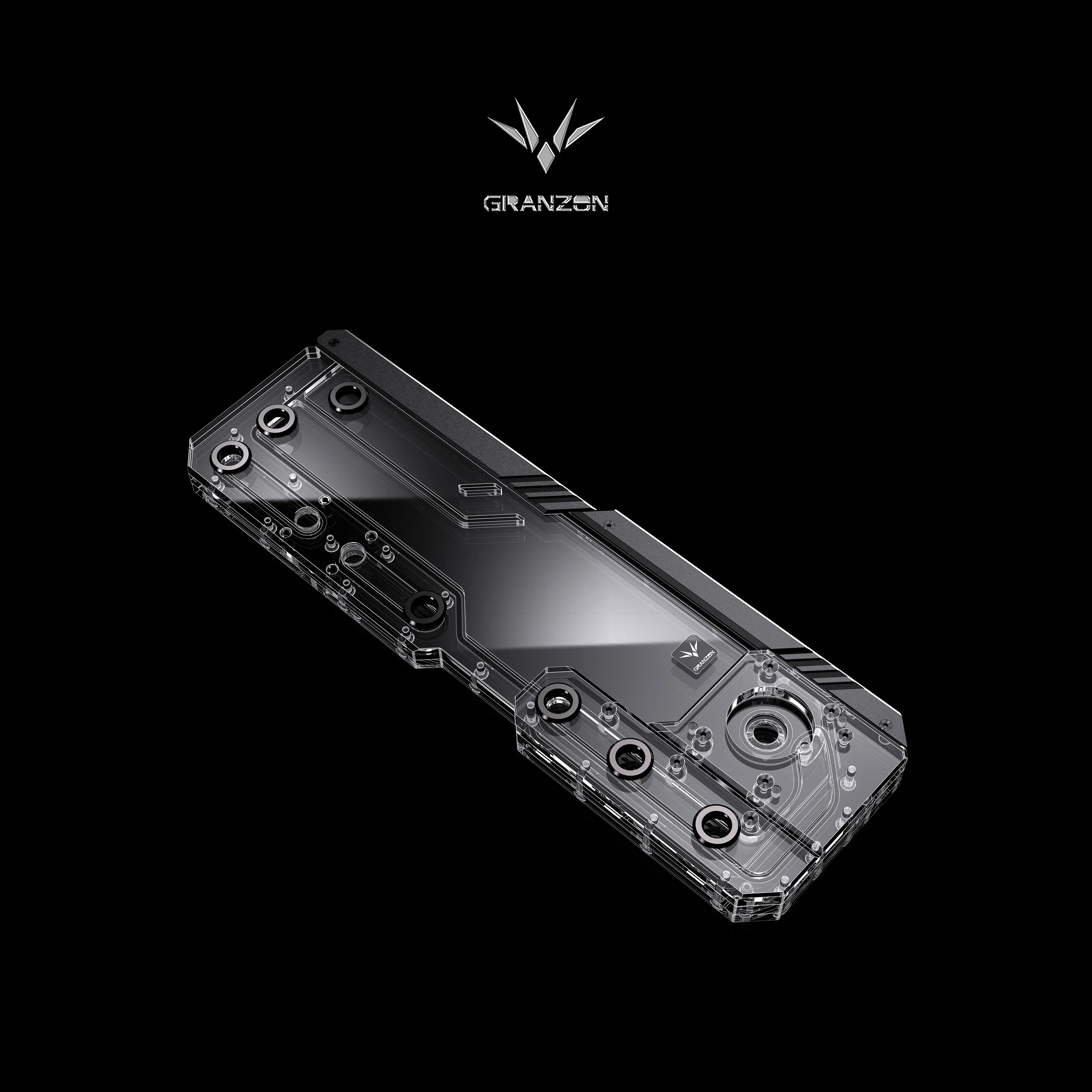 Granzon Acrylic Distro Plate /Board Reservoir for ASUS ROG Hyperion GR701 Computer Case /PC Cooling Combo DDC Pump GC-AS-GR701