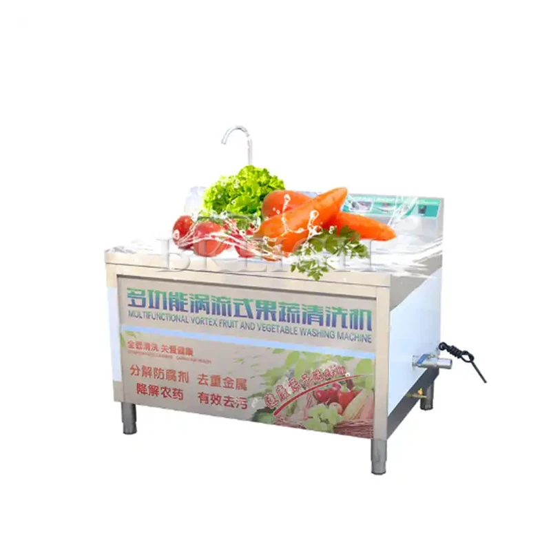 

Eddy Current Fruit And Grape Washing Machine, Stainless Steel Electric Bubble Vegetable Washing Machine