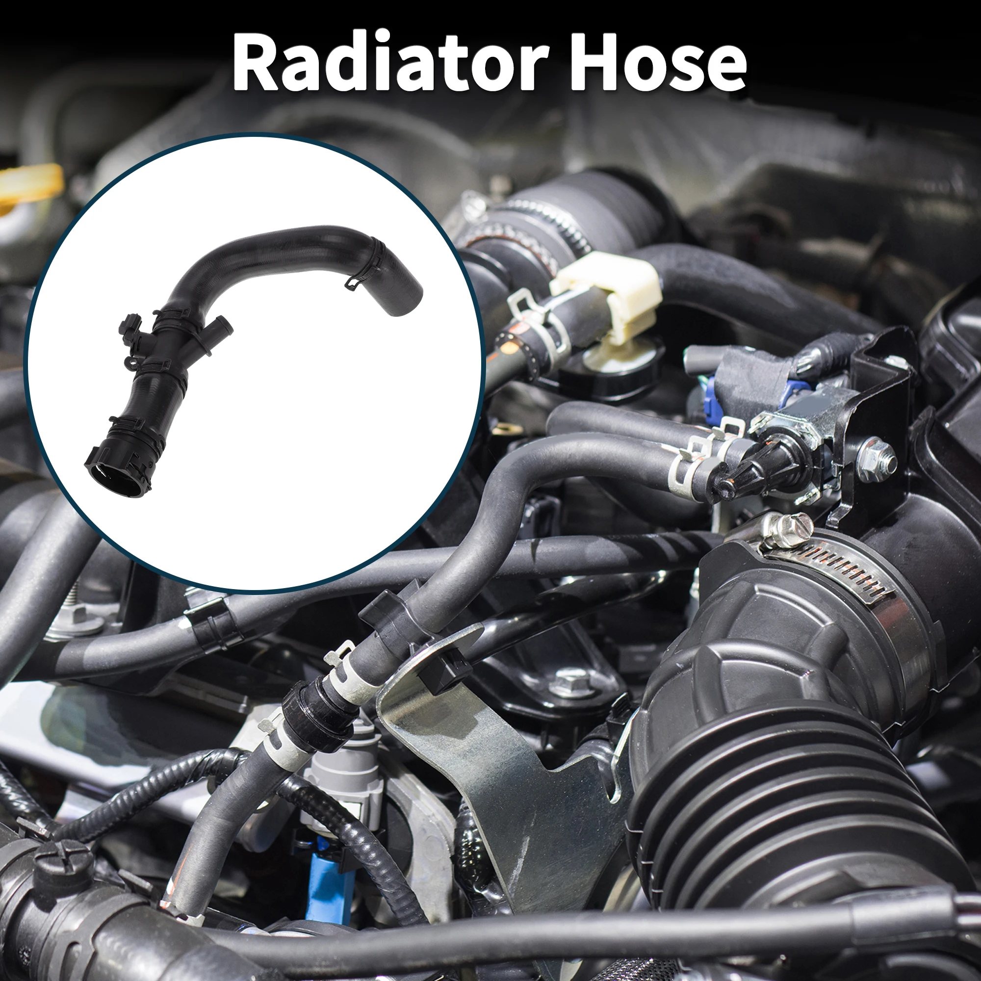 

UXCELL Radiator Hose for Land Rover Range Rover Sport 5.0L 2010-2013 No.LR013684 1 Pc