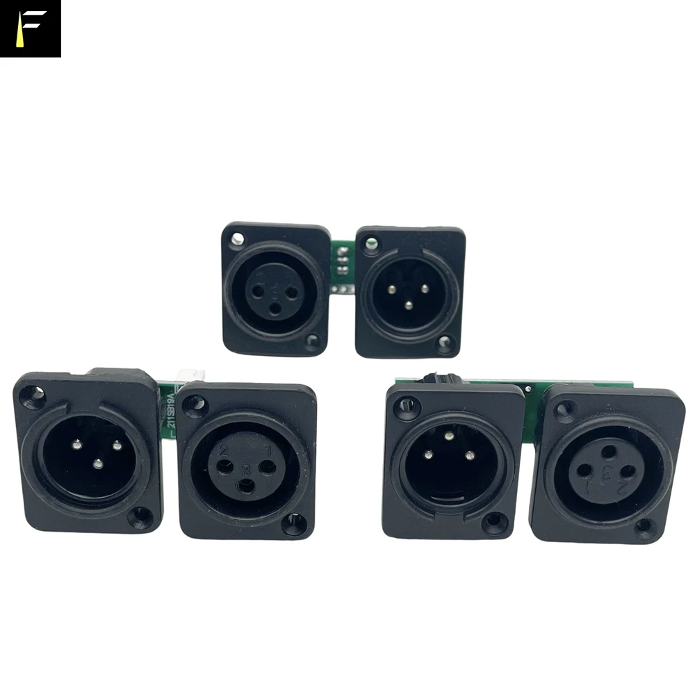 2pcs 7R/5R 200/230 DMX512 Signal Connect Board Part Little PCB 3pin XLR DMX Connector with Chip Board Repair Replacement image 6