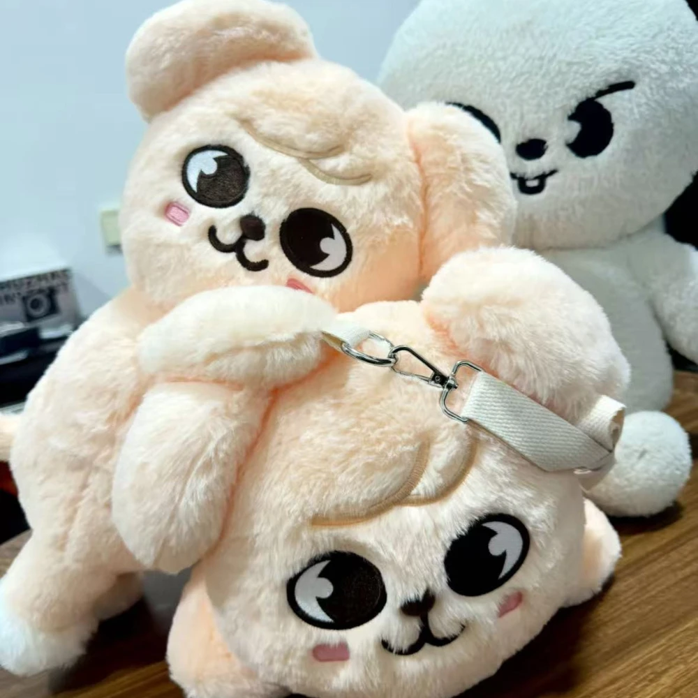 

Плюшевые игрушки Skzoo Stray Kids: Волк, Медведь, Лисы, Утки – Милые мультяшные плюшевые животные, большие сумки-рюкзаки, подушки-обнимашки, подарок