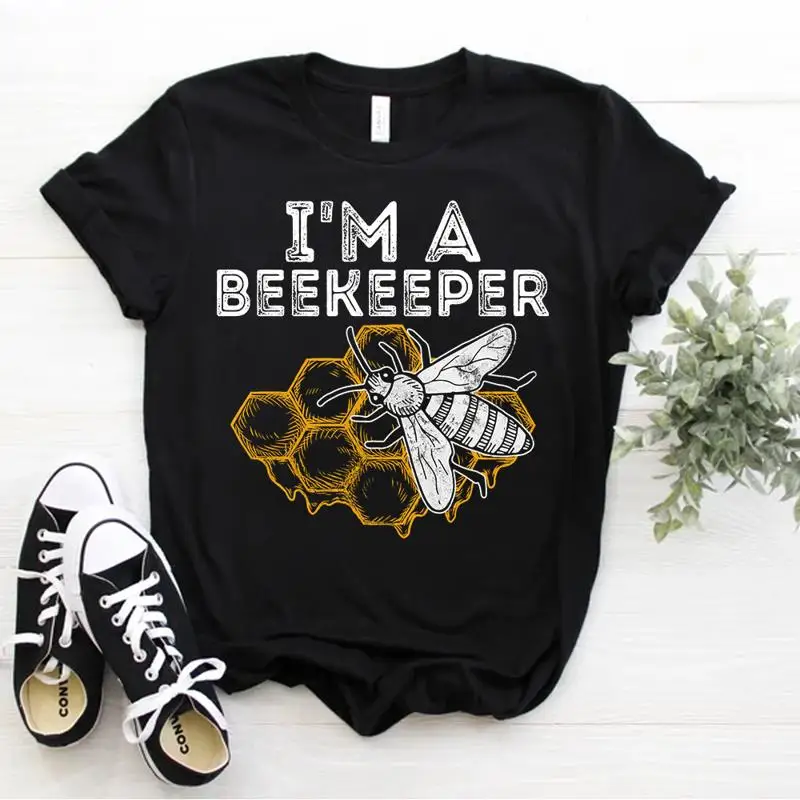Funny Honey Bees Beekeeping Dad Mom Apiarist I m a Beekeeper T Shirt Beetles Tee