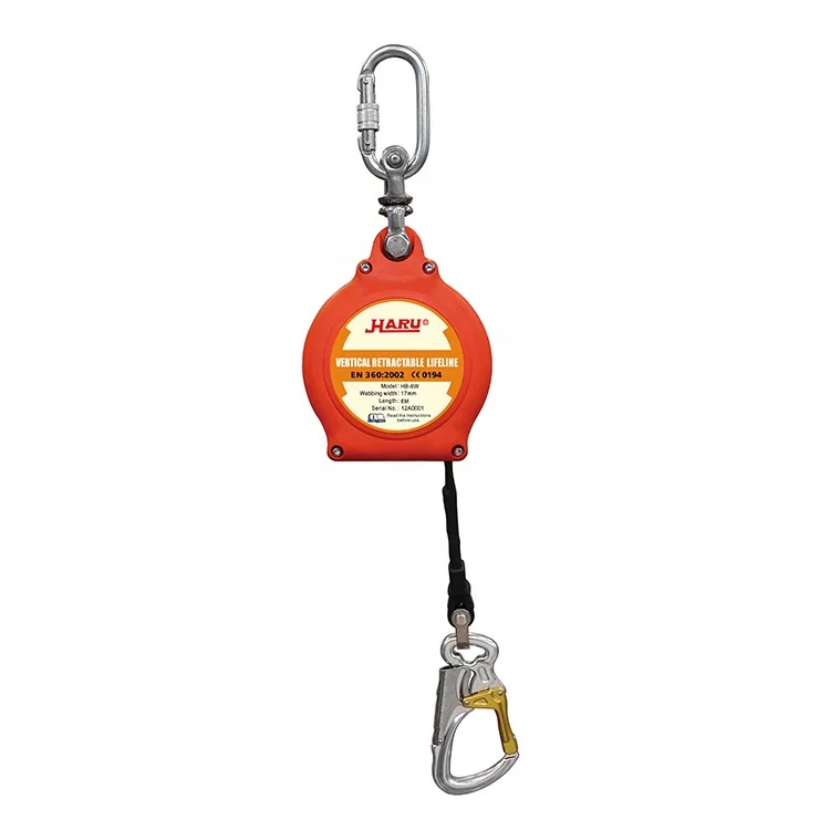 150kgs 10M Anti-falling Device Wire Rope Type Anti-dropping Safety Catch Device of Edge Service for Safe Work