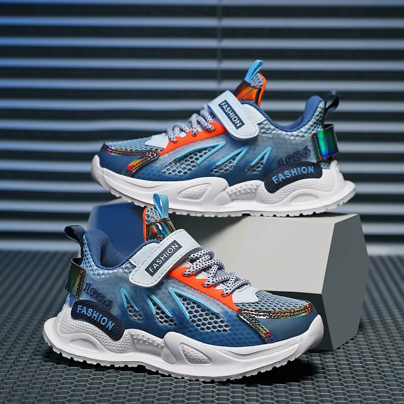 

New Children Shoes Mesh Lightweight Spring Summer Kids Tennis Shoes Running Sports Sneaker for Boy