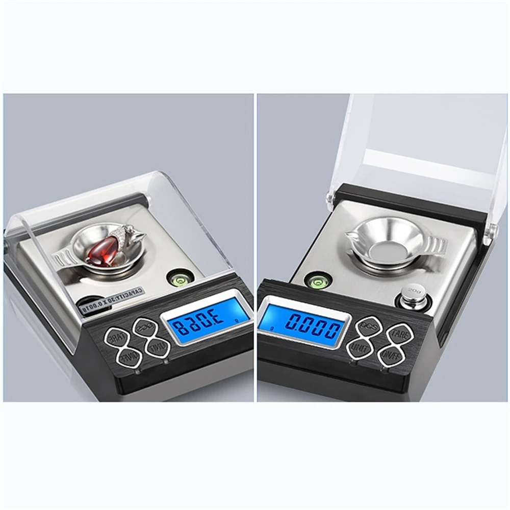 Pocket Scale 0.001g Precision Digital Electronic Gold Jewelry Carat Diamond Balance Mini Mg Scales Portable Weighing