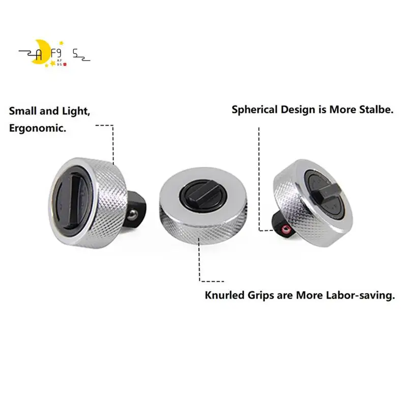 

AF95-3-Piece Mini Ratchet Wrench Iron Shell Finger Wrench 1/2In 3/8In 1/4In Ratchet Tool