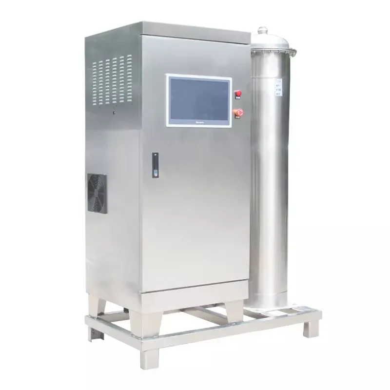 Industrial 300g Ozonator High Concentration Stainless Steel 304 CE Certified for Wastewater Treatment Water Purifier Custom