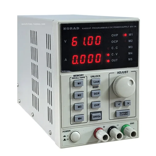 KORAD KA3003D Digitales Netzteil für Produktionslinie, Alterungstest, 4-stelliges Display DC-Netzteil