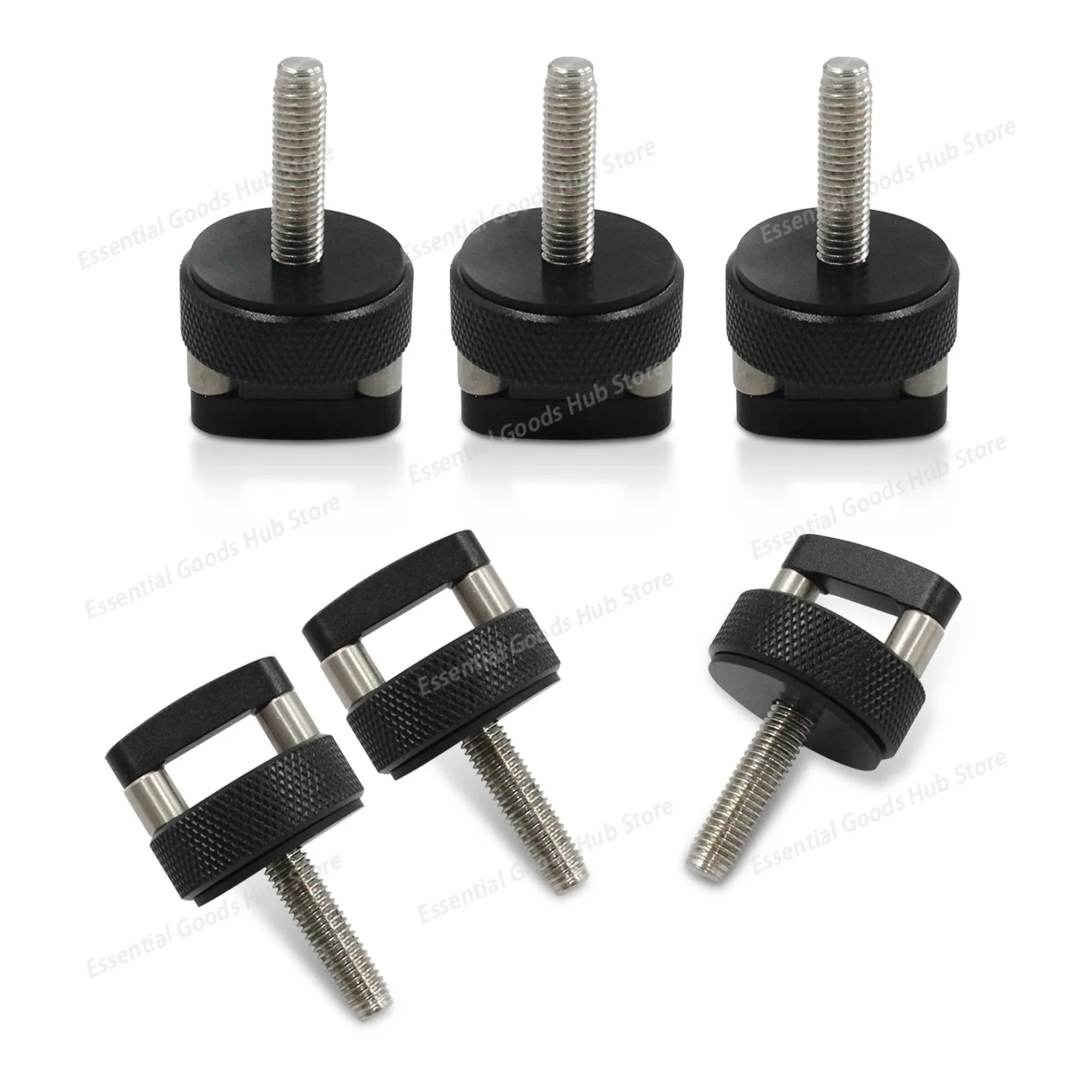 

6X Aluminum Hard Top Quick Removal Fastener Thumb Screw For jeep Wrangler JK JL