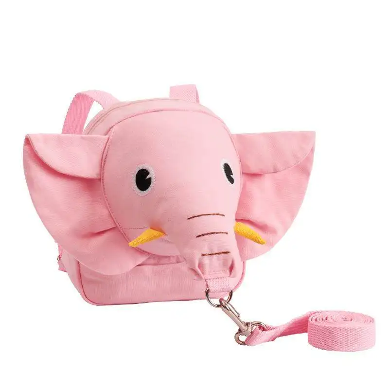 Mochila con arnés antipérdida para bebé, bolsa de elefante para caminar, bolsa de seguridad para caminar, portador de correa para niños pequeños