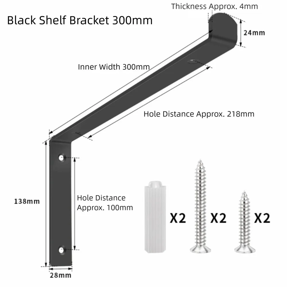 

Stainless Steel L Type Shelf Brackets Rustproof 90 Degree Metal Shelf Brackets Enduring Concealed L Shaped Corner Brackets