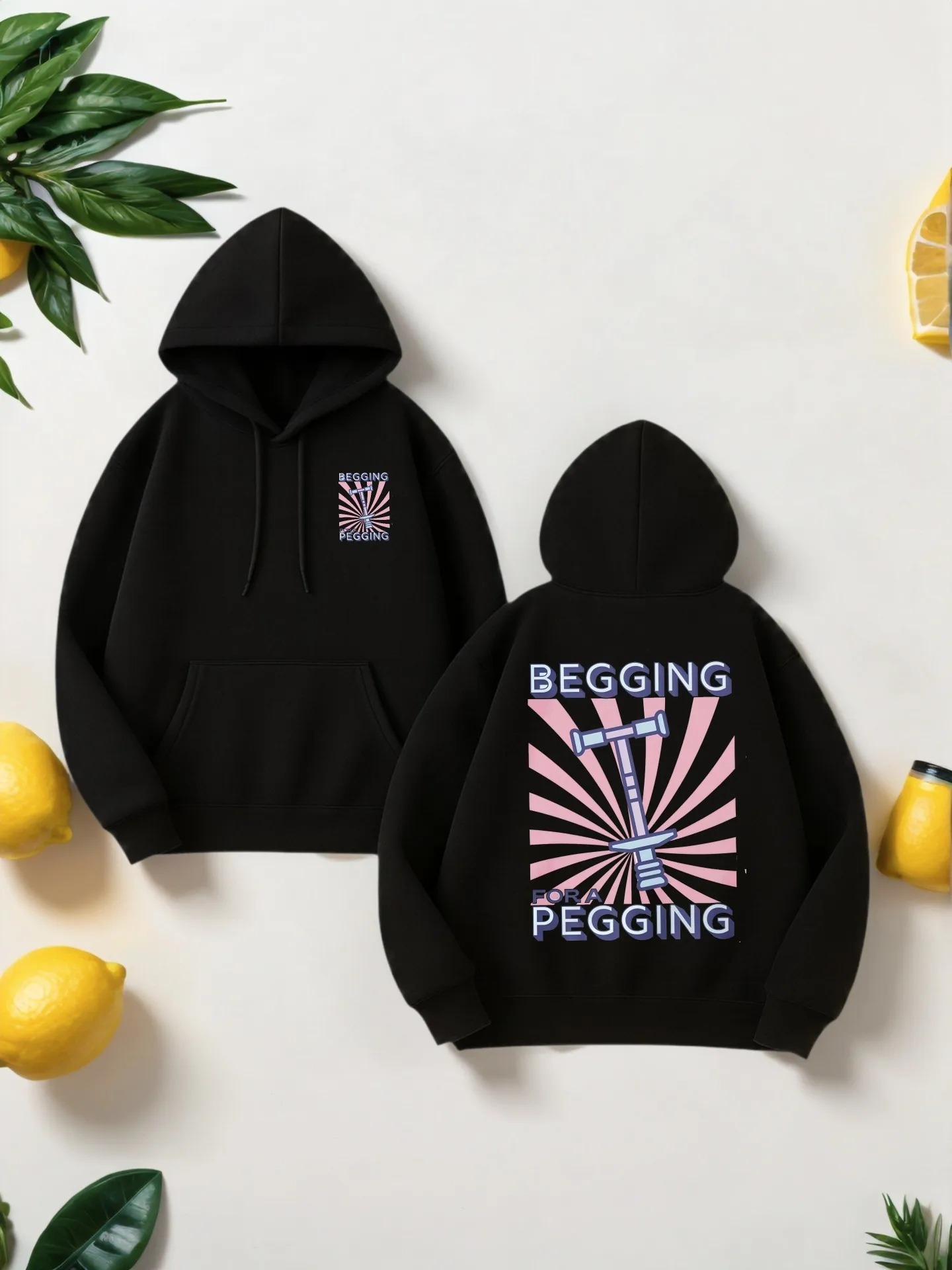 

Graphic Hoodie Men, Letter Print Casual Hooded Sweatshirt for Men, Soft Fabric for Everyday Wear