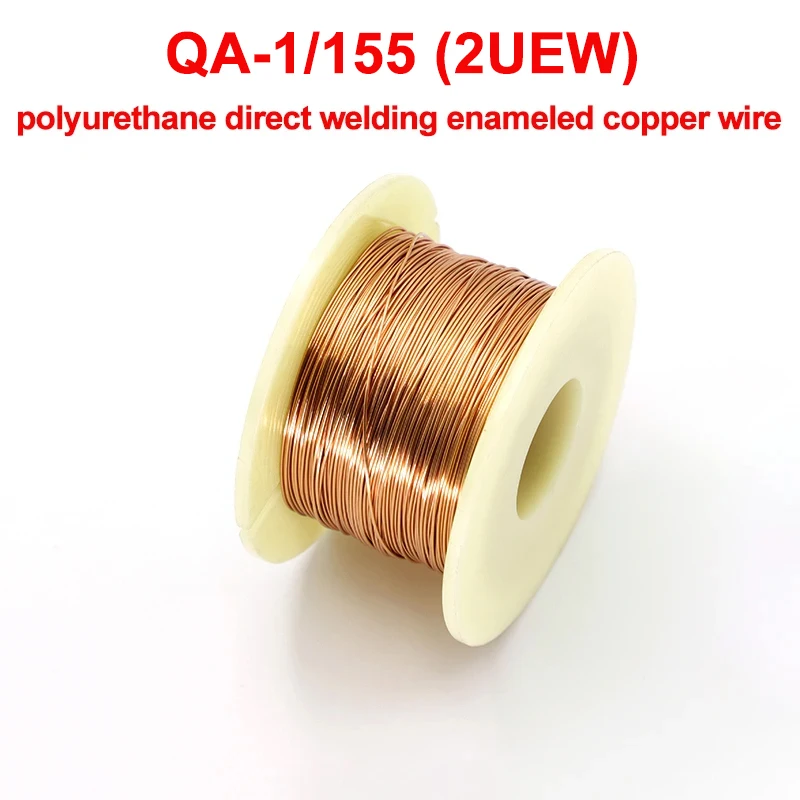 1000M/2000M 100G/Rolls Copper lacquer wire 0.1mm -1.3mm Cable Copper Magnet Wire Enameled Copper Winding Wire Coil Copper Wire