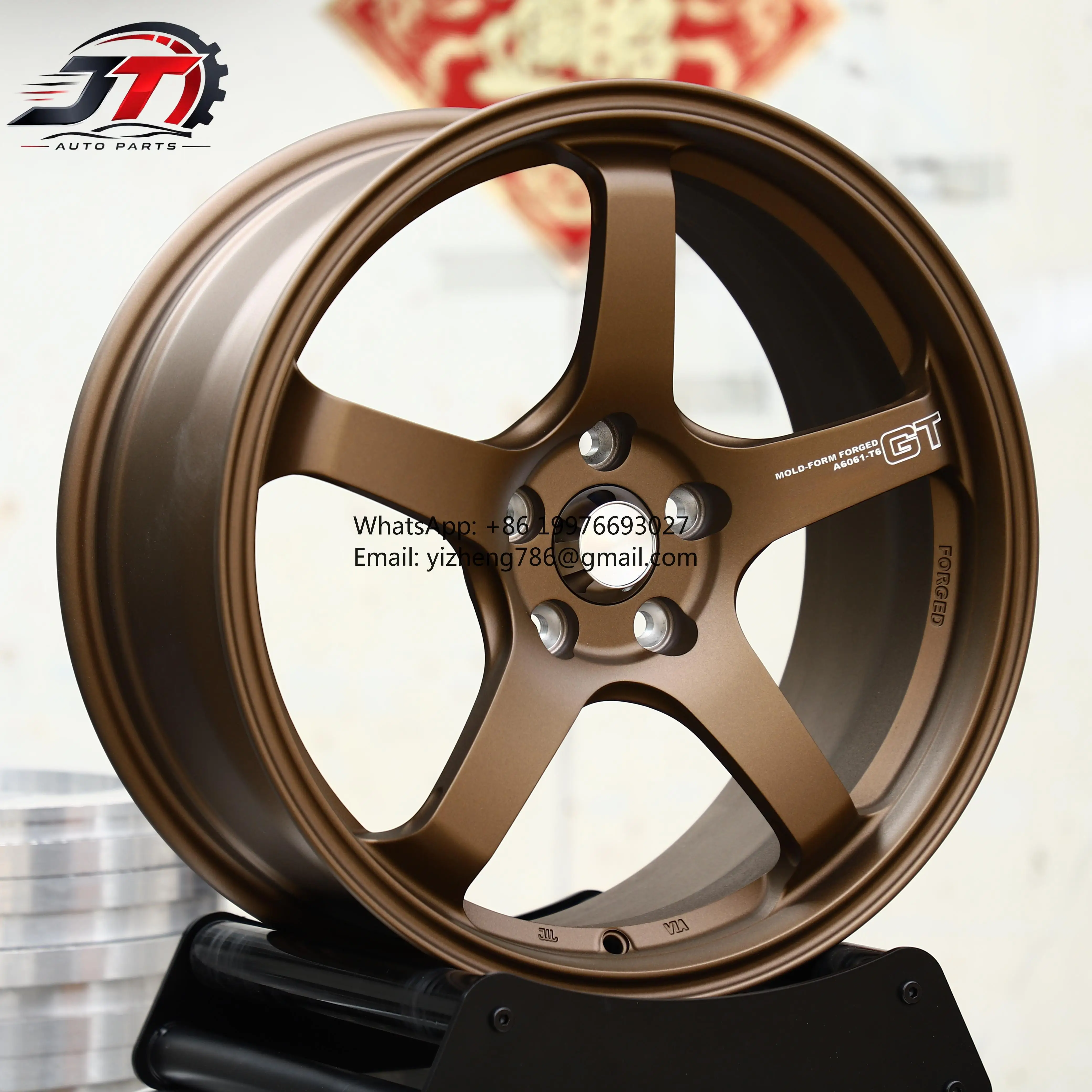 JT Custom 17 18 19 20 21 22 inch 5x112 Bronze Aluminium Alloy Wheels For GLB For CLA For EQS For E53 For CLE53 For GT63 For C63