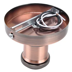 E26 E27 Vintage Deckenlampenunterstützung mit Küchenzubehör, Schlafzimmer, Wohnzimmer, 100-240V 10 Hauptverkaufsunterstützung Plafon - №8