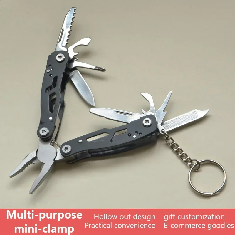 Multipurpose Knife Stainless Steel Multi-tool Pocket Knife Pliers Folding Knife Pliers Portable Folding Blade