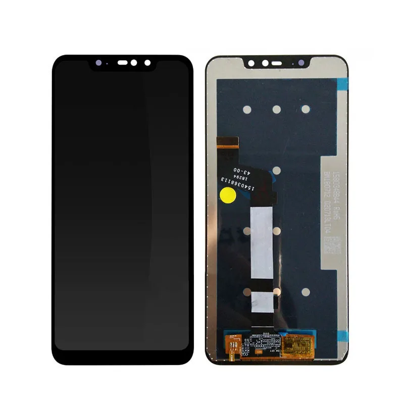 

5Pcs New For Xiaomi Redmi note6pro screen assembly touch LCD screen inside and outside display integrated screen